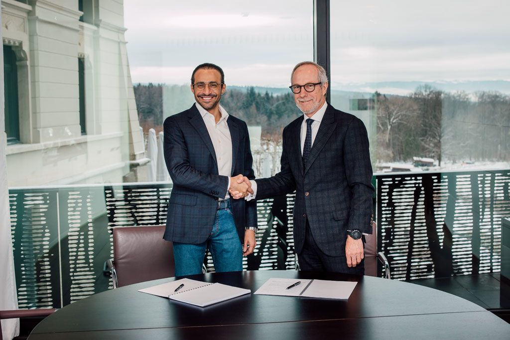 Hyatt To Open The First Hyatt Centric Branded Hotel In 2023 2 Yasser Faisal Al-Sharif and Peter Fulton