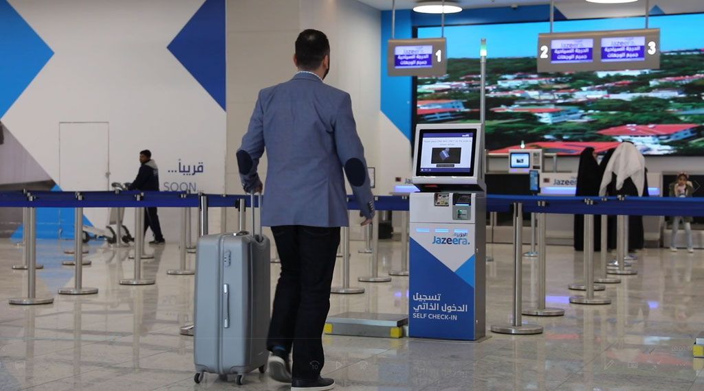 Jazeera Airways Self-Check-In Kiosks