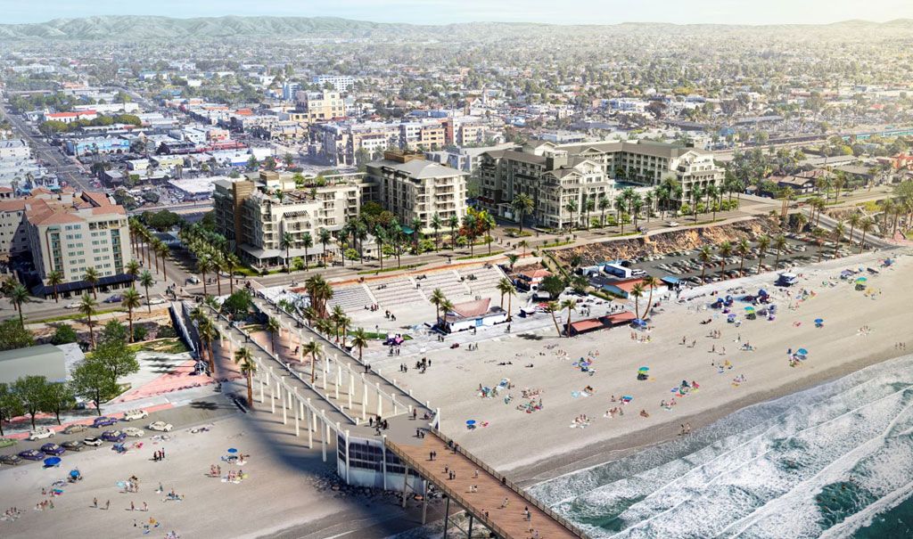 Two New Adjacent Hotels To Make Up The Largest Oceanfront Development In San Diego County 2 Joie de Vivre Hotels and Destination Hotels in Oceanside, California