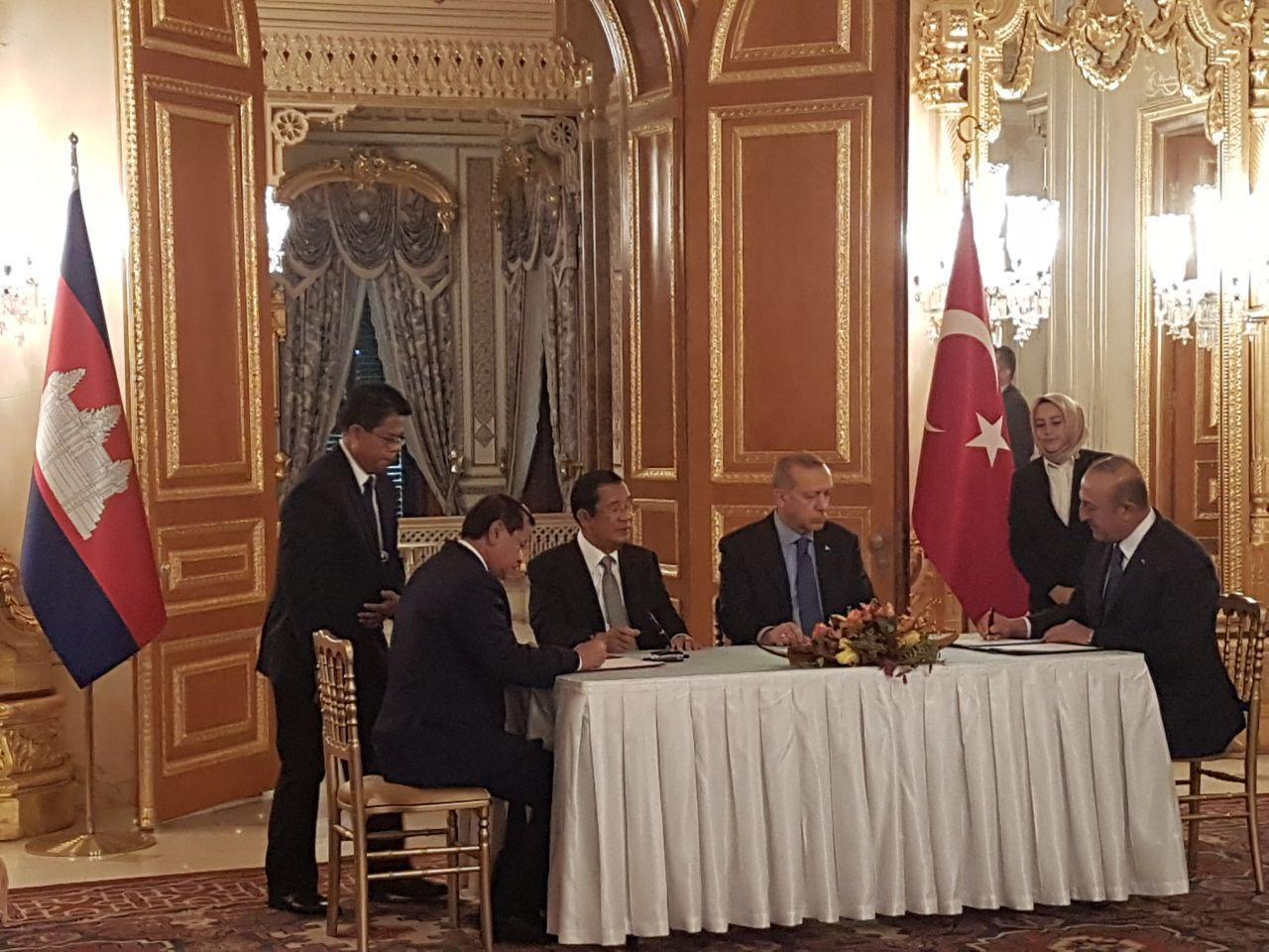 Turkey Cambodia MoU 2018
