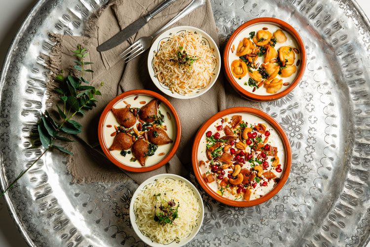 Zefki Restaurant Dubai food samples