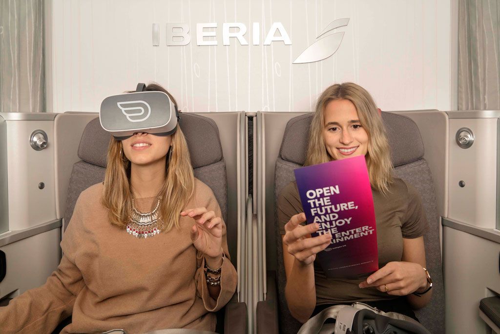 Iberia Offers Virtual Reality