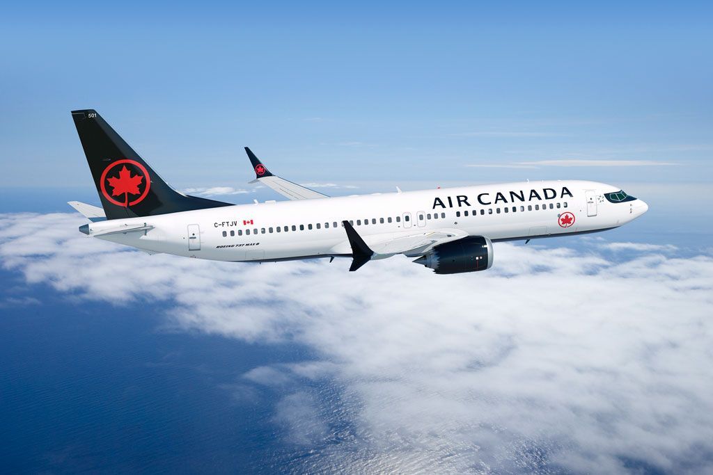Air Canada B737 Max 8