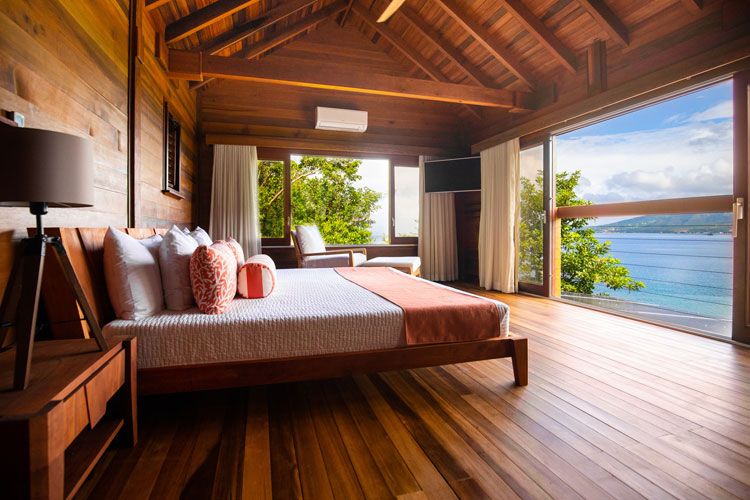 New Eco-Luxury Villas In Dominica Become Eligible For Citizenship By Investment 9 Secret Bay's Ti-Fey Villa bedroom