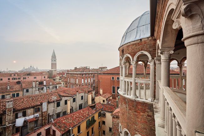 St Mark from the Scala del Bovolo
