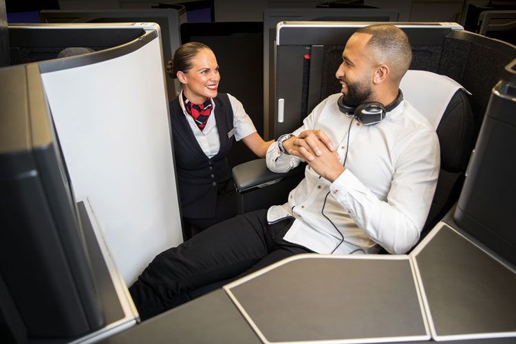 British Airways Club Suite