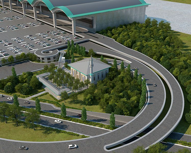 A Mosque To Be Built At Istanbul Sabiha Gökçen Airport 2 Istanbul Sabiha Gökçen Airport Mosque