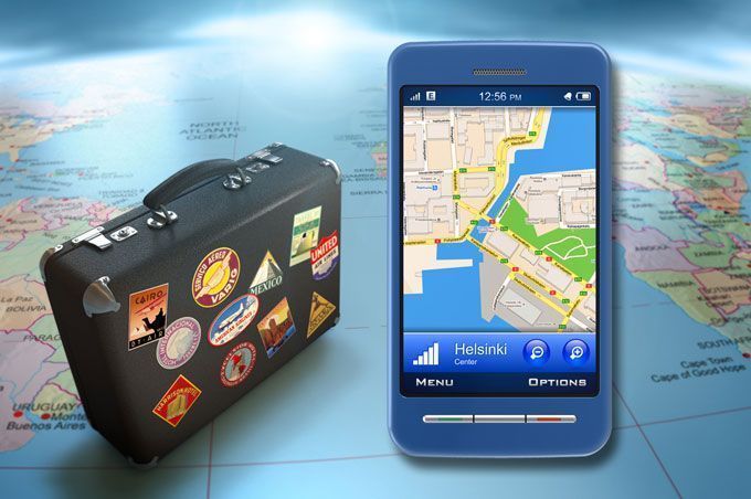 Using mobile while traveling