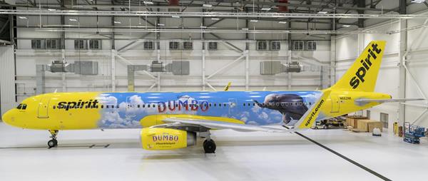 Spirit Airlines Disney Dumbo