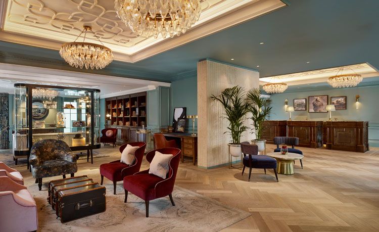 Historic 100 Queen’s Gate Hotel - London Joins Curio Collection By Hilton 3 100 Queens Gate Hotel London lobby
