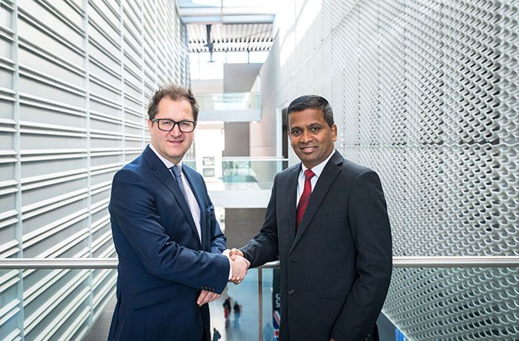 ICCA President James Rees and new ICCA CEO Senthil Gopinath