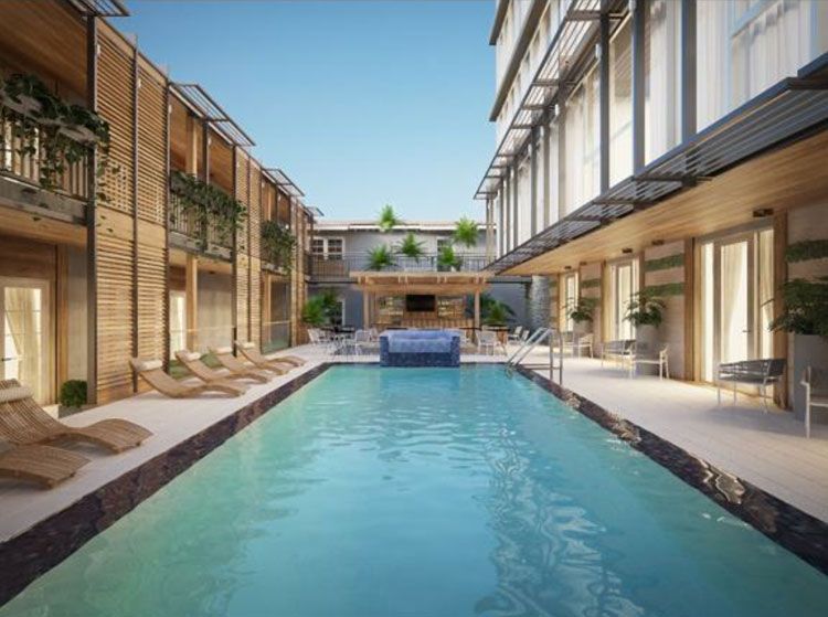 Lennox Hotel Miami Beach pool