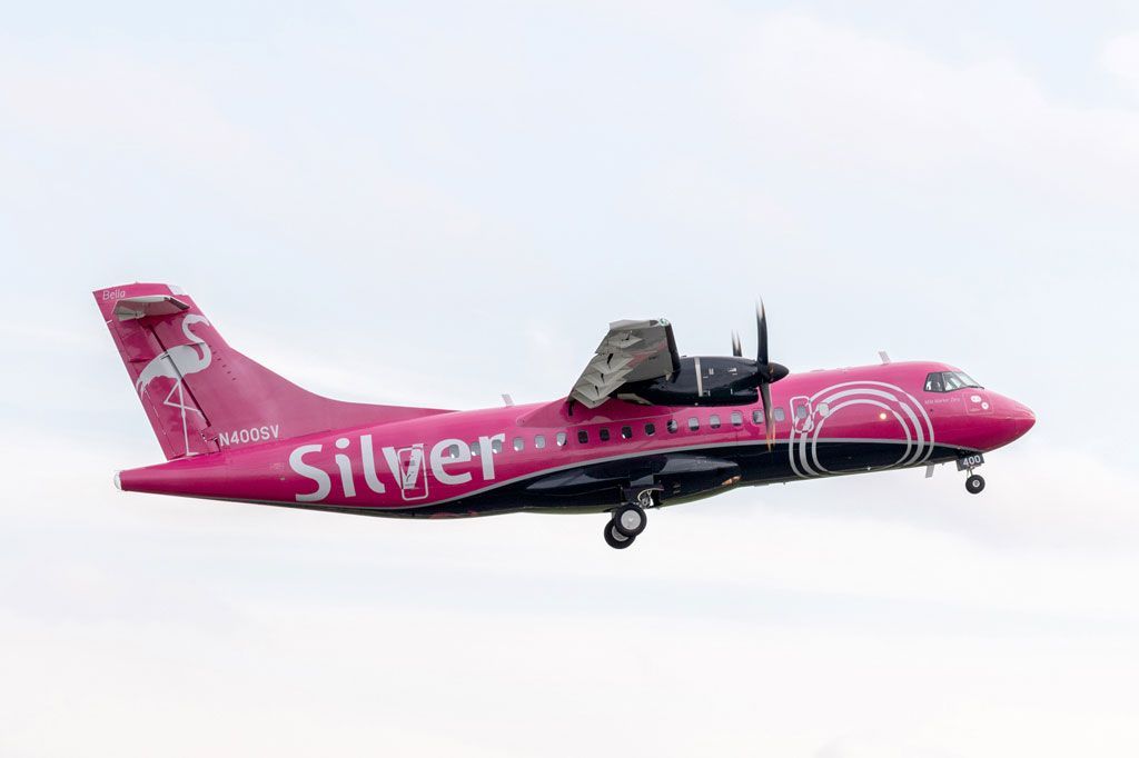 Silver Airways' first ATR 42-600 Flight in the US