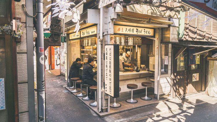 Food Kiosk in Asia