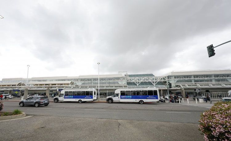 Ontario International Airport arrivals
