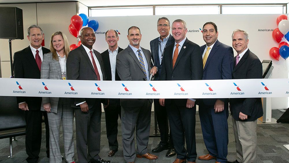 AA DFW opening of Terminal E satellite