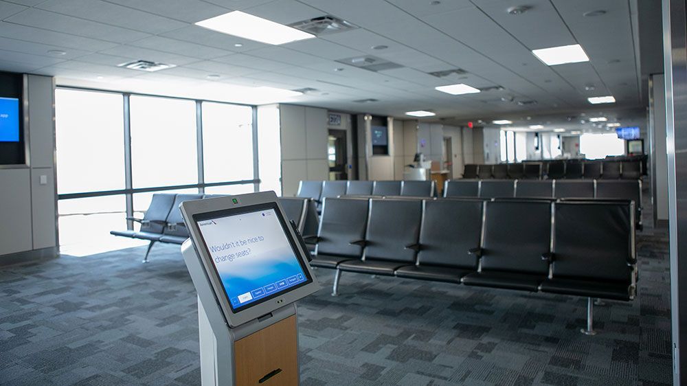 AA offers new ticket counters, gate areas at DFW