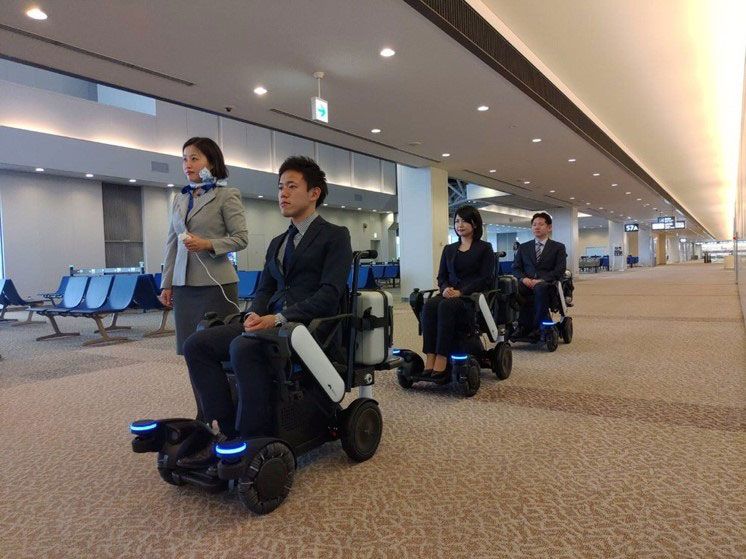 Japan's Narita Airport to Test Self-Driving Electric Wheelchairs