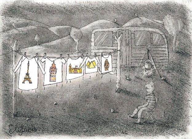 Tourism Cartoon2018 Young Elif Kayra Esin