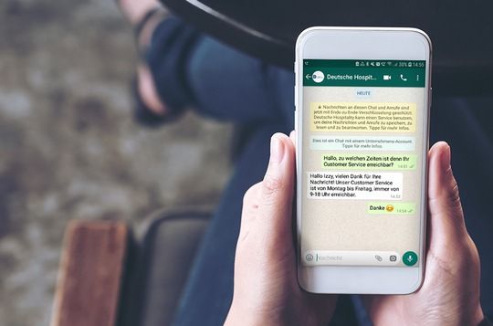 Deutsche Hospitality WhatsApp