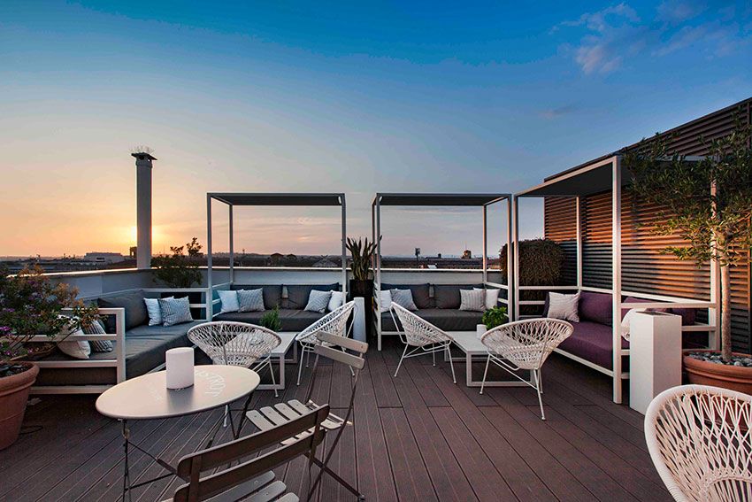 Ag Hotels Debuts Rooftop Terraces, Great For Public And Small Business Gatherings During The Italian Summer 3 The Independent Terrace