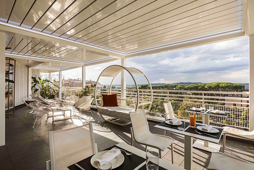 Ag Hotels Debuts Rooftop Terraces, Great For Public And Small Business Gatherings During The Italian Summer 2 AG Hotels - The Tribune terrace