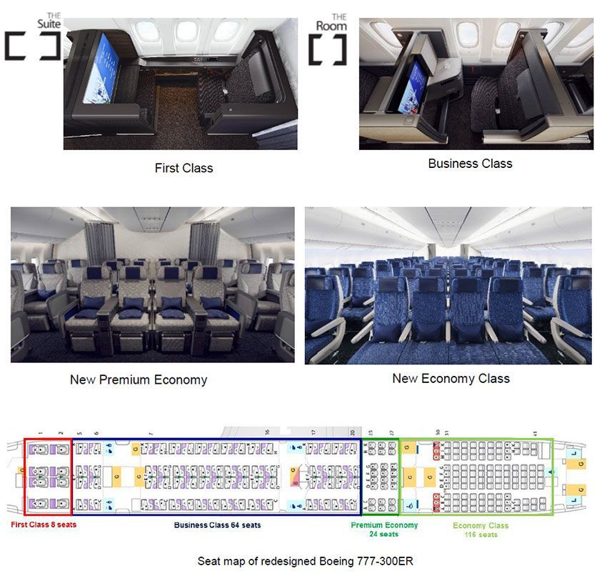 New seats announced at ANA