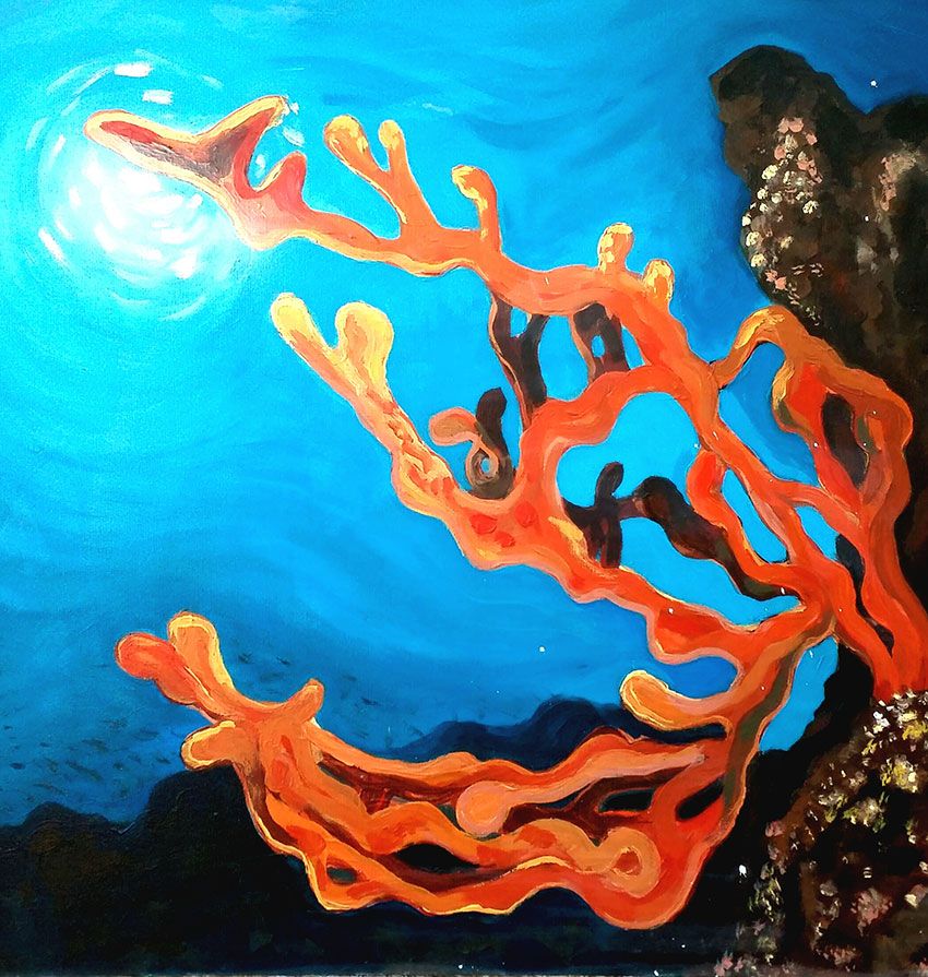 Basak Demirci painting