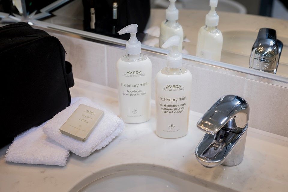 ihg bathroom amenities aveda