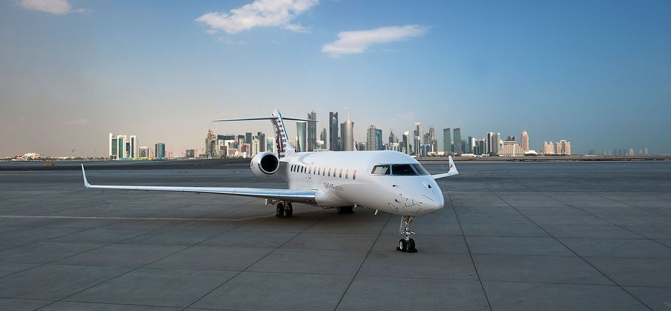 qatar executive with city view