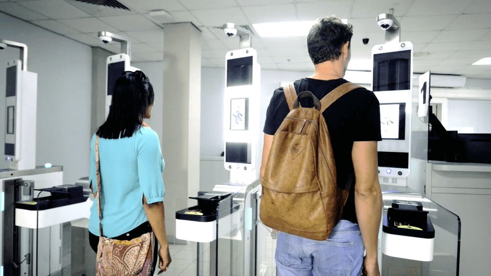 vision box biometric border control