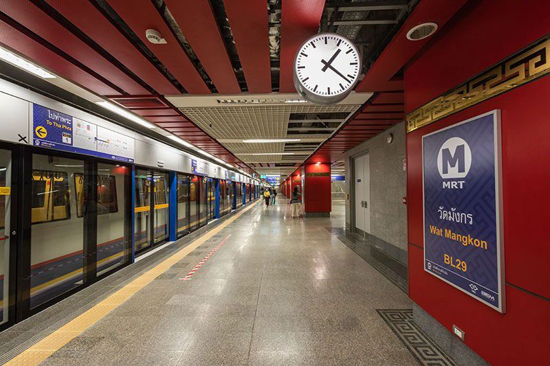 4 New Mrt Subway Stations Make Bangkok'S Old Town More Accessible Than Ever 2 Bangkok has 4 new MRT stations