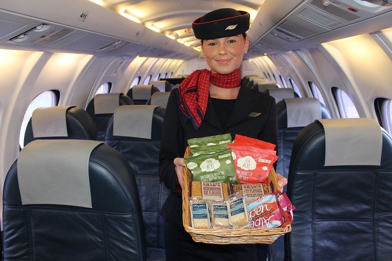 Eastern Airways sources onboard products locally
