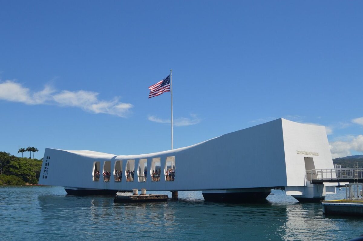 Pearl Harbor memorial in Hawaii