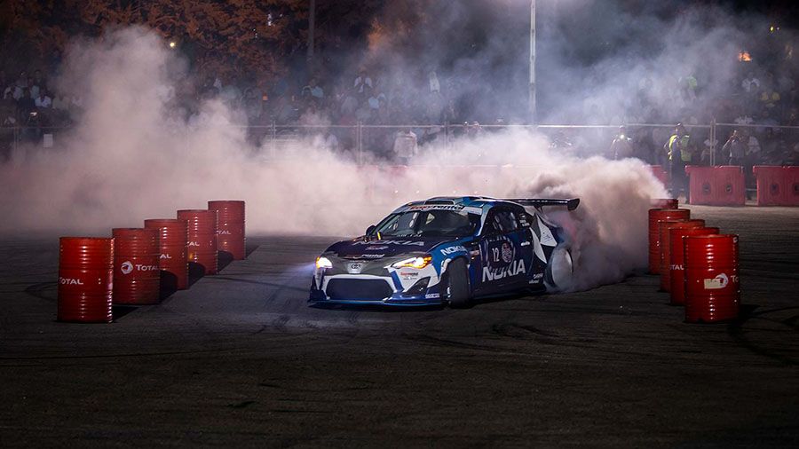 Red Bull Car Park Drift