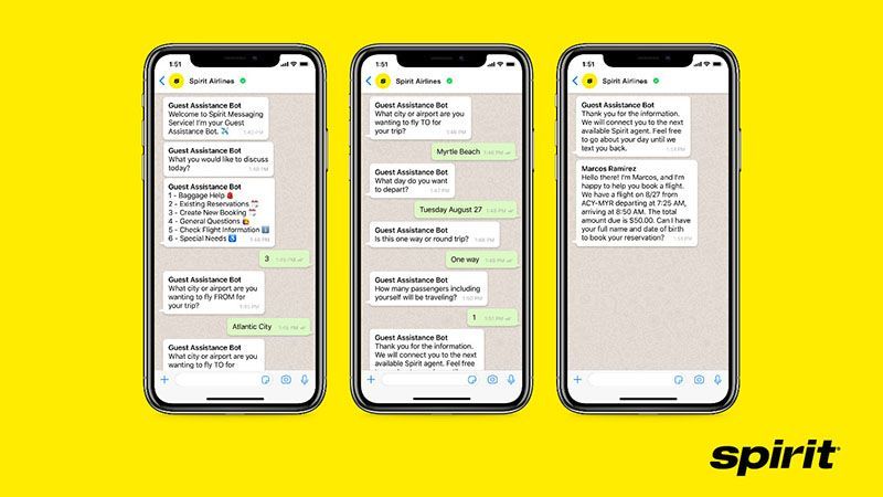 spirit whatsapp