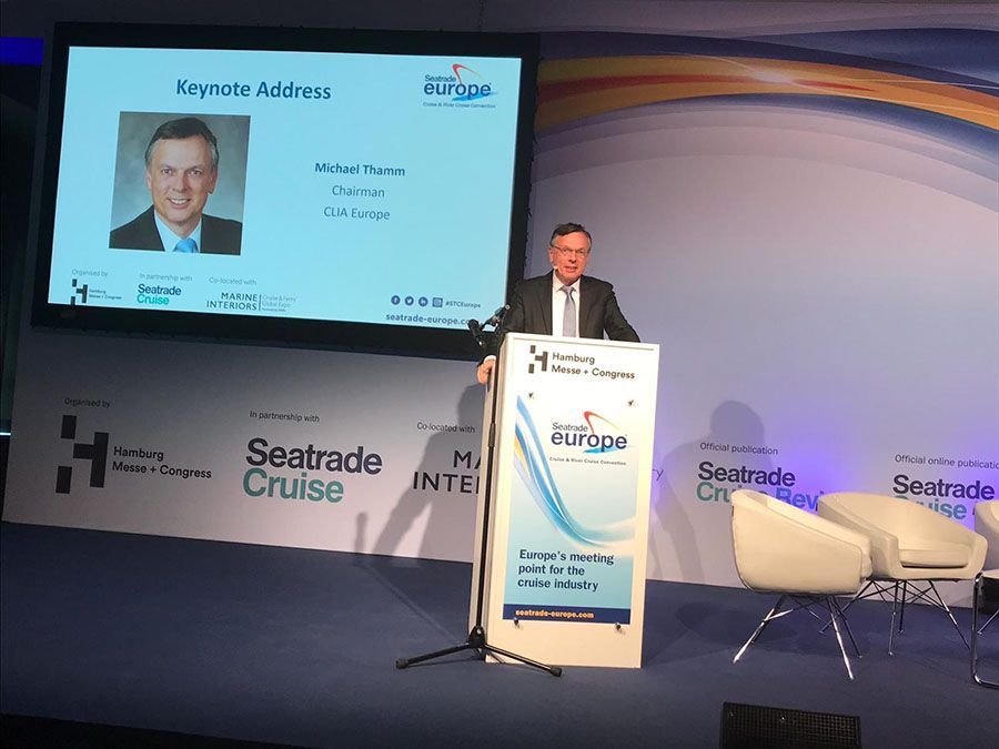 Clia Europe Chairman: We Are Taking Our Social Responsibilities Very Seriously 2 Seatrade Europe Keynote speech 2019