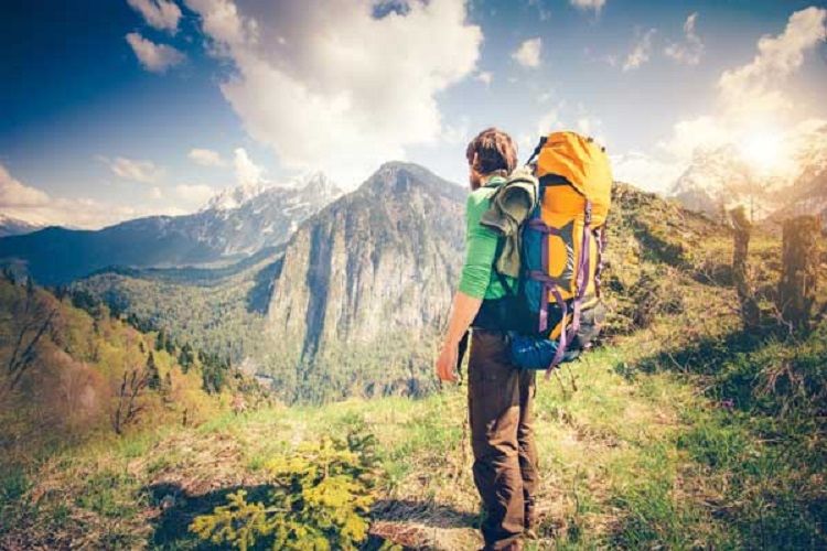 college trip backpacker
