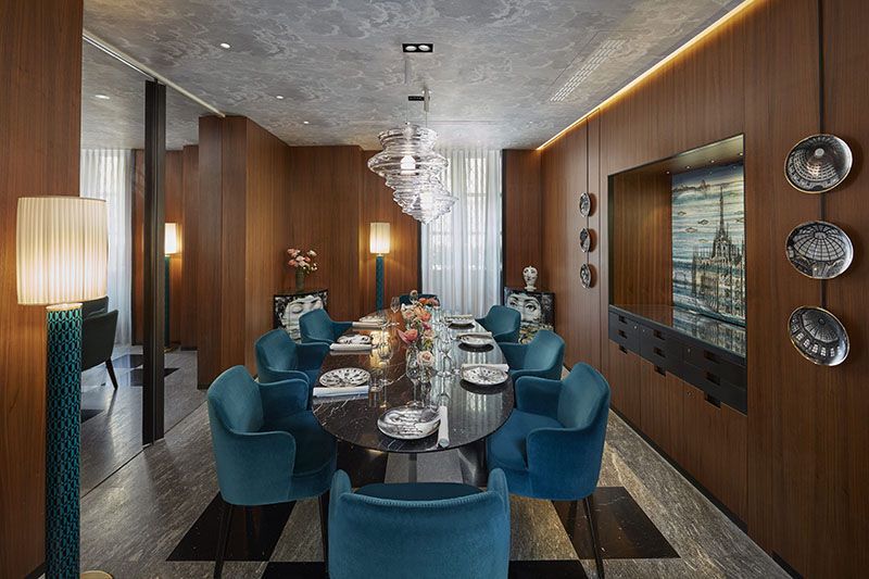 Mandarin Oriental, Milan Unveils Duomo Private Dining Room