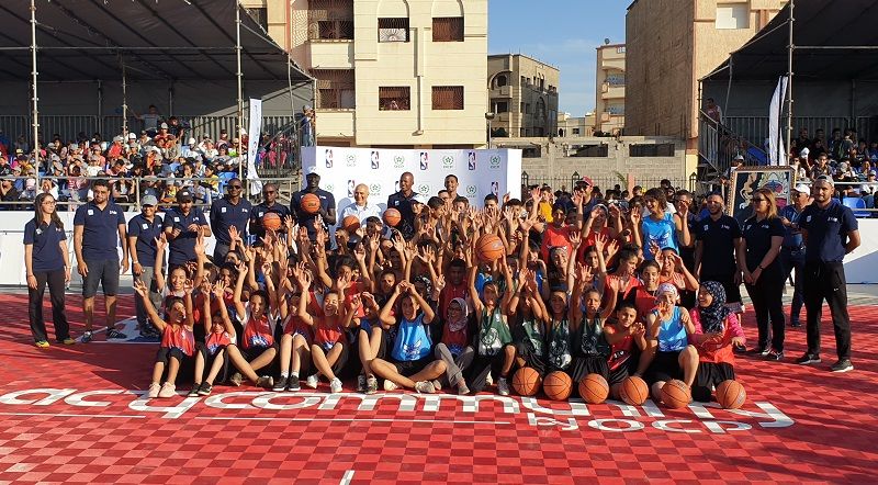 Jr. NBA Program in Morocco and Rwanda