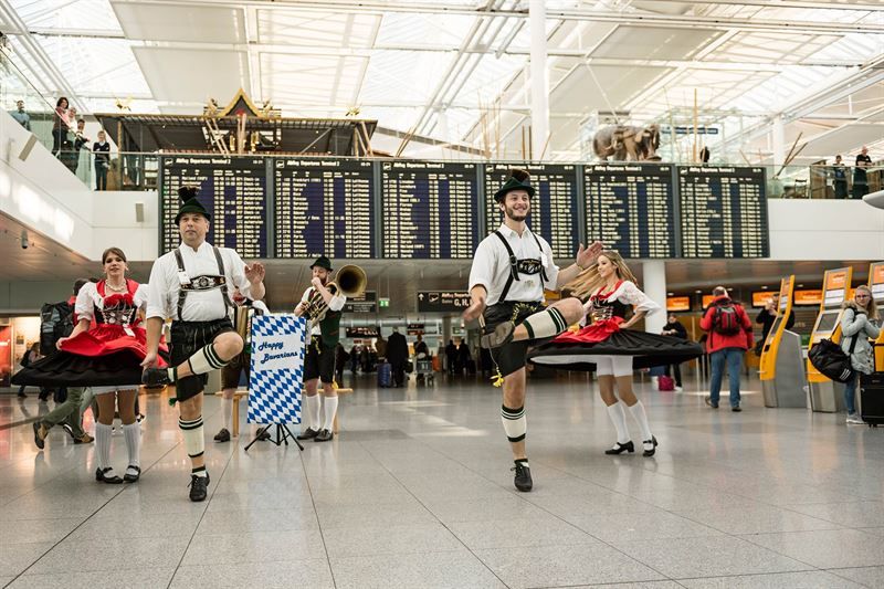 Oktoberfest at Munich Airport