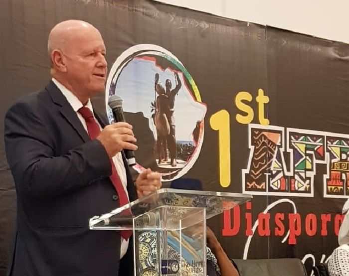 Alain St.Ange addresses Akwaaba African Travel Market
