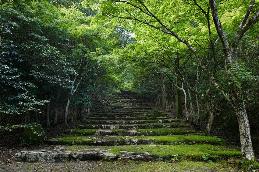 Aman Kyoto Steps to Tengamine Garden