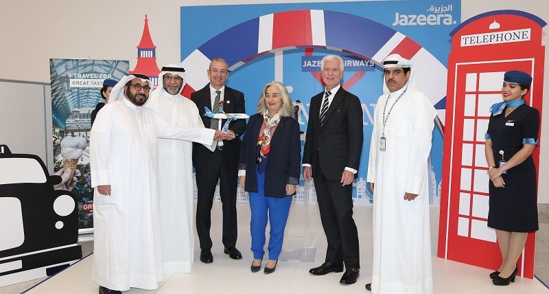 Jazeera Airways now flies to London