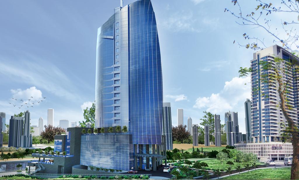 Radisson Blu Dubai canal view