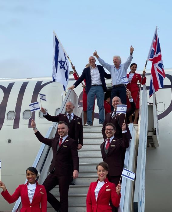 Richard Branson APG Israel