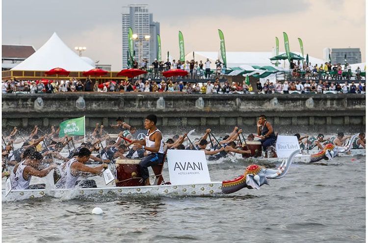 Bangkok King’s Cup Elephant Boat Race
