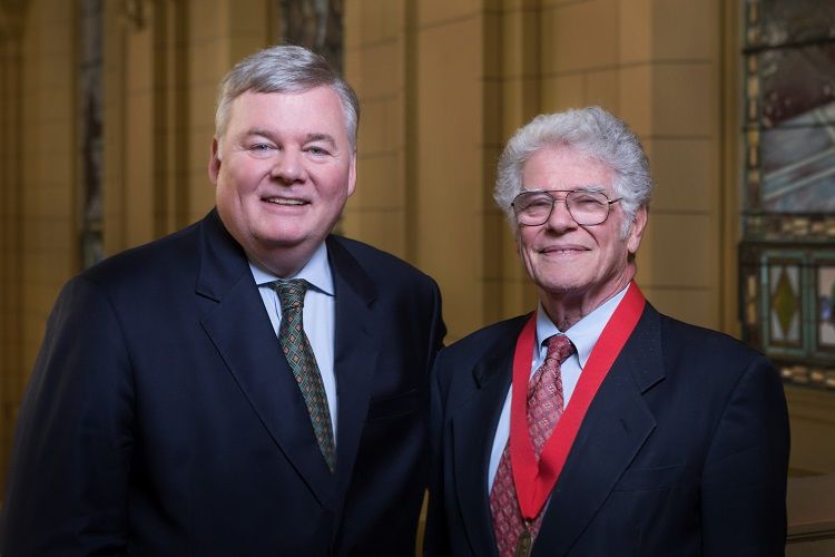 Culinary Institute Of America Elects Robert Muh Chairman Of The Board 2 Dr. Tim Ryan and Robert Muh