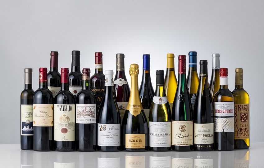 All Nippon Airways new wine selection