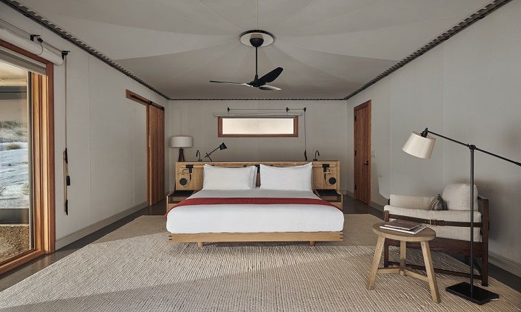 Aman’s New Camp Features Utah Desert’s Iconic Landscape 4 Amangiri Camp Sarika Tent 10 Bedroom